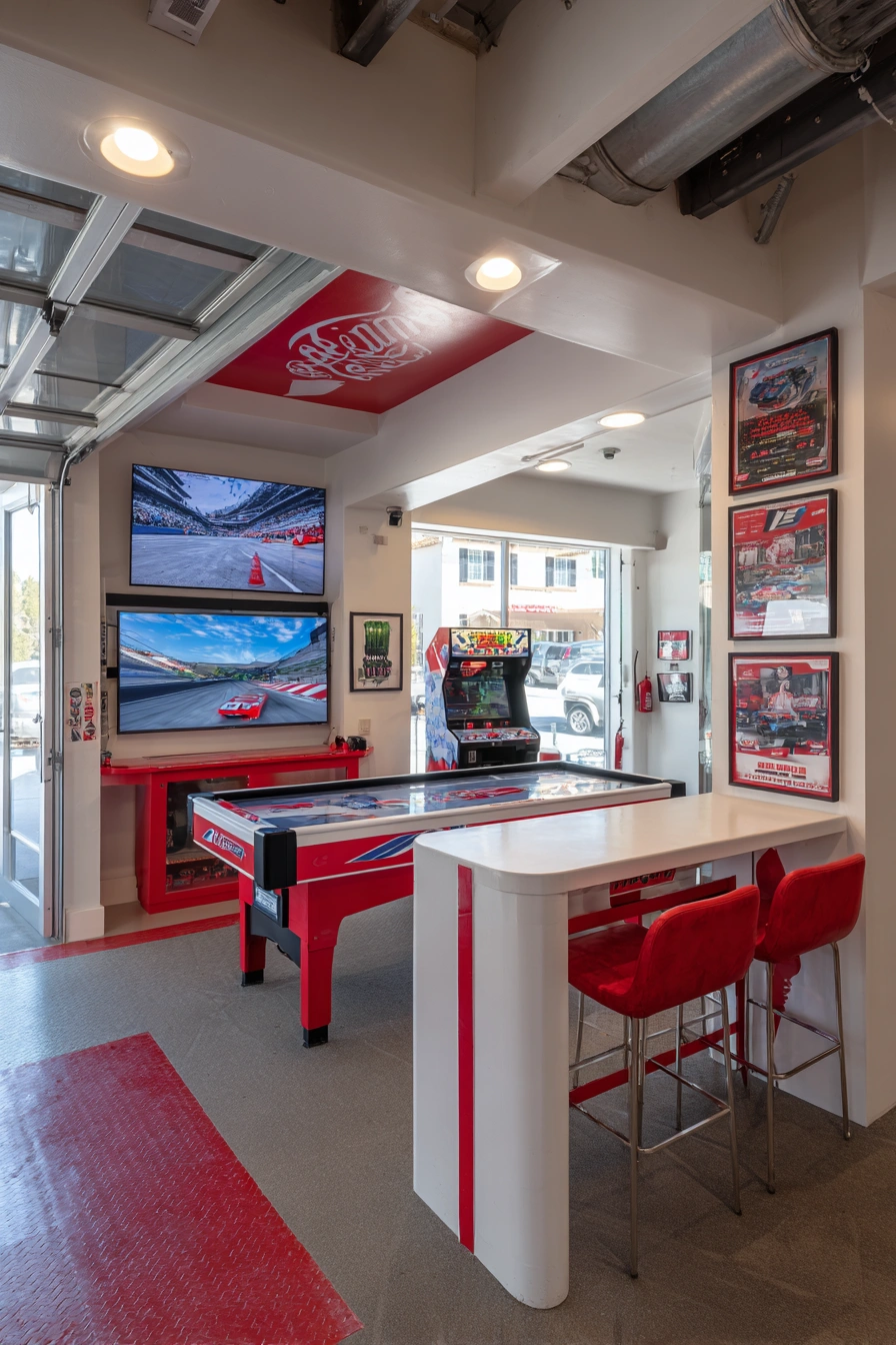 Ultimate Retro Racing Man Cave