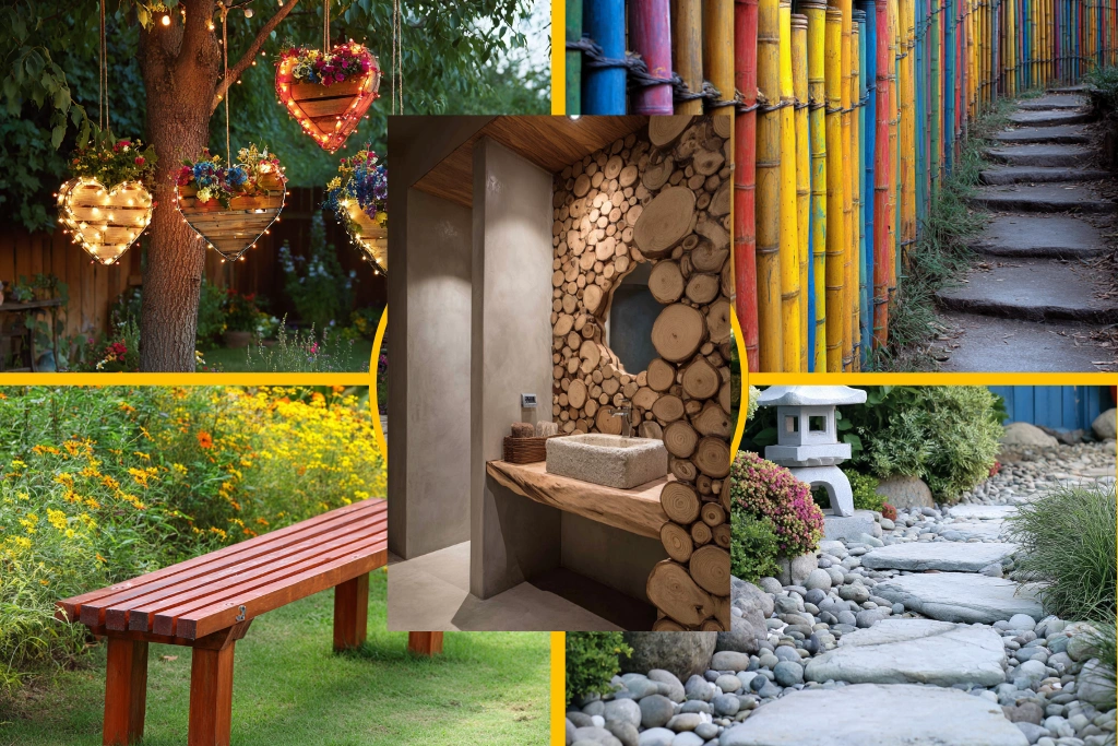 15 Creative Garden Crafts to Decorate Your Backyard " The Garden Style "