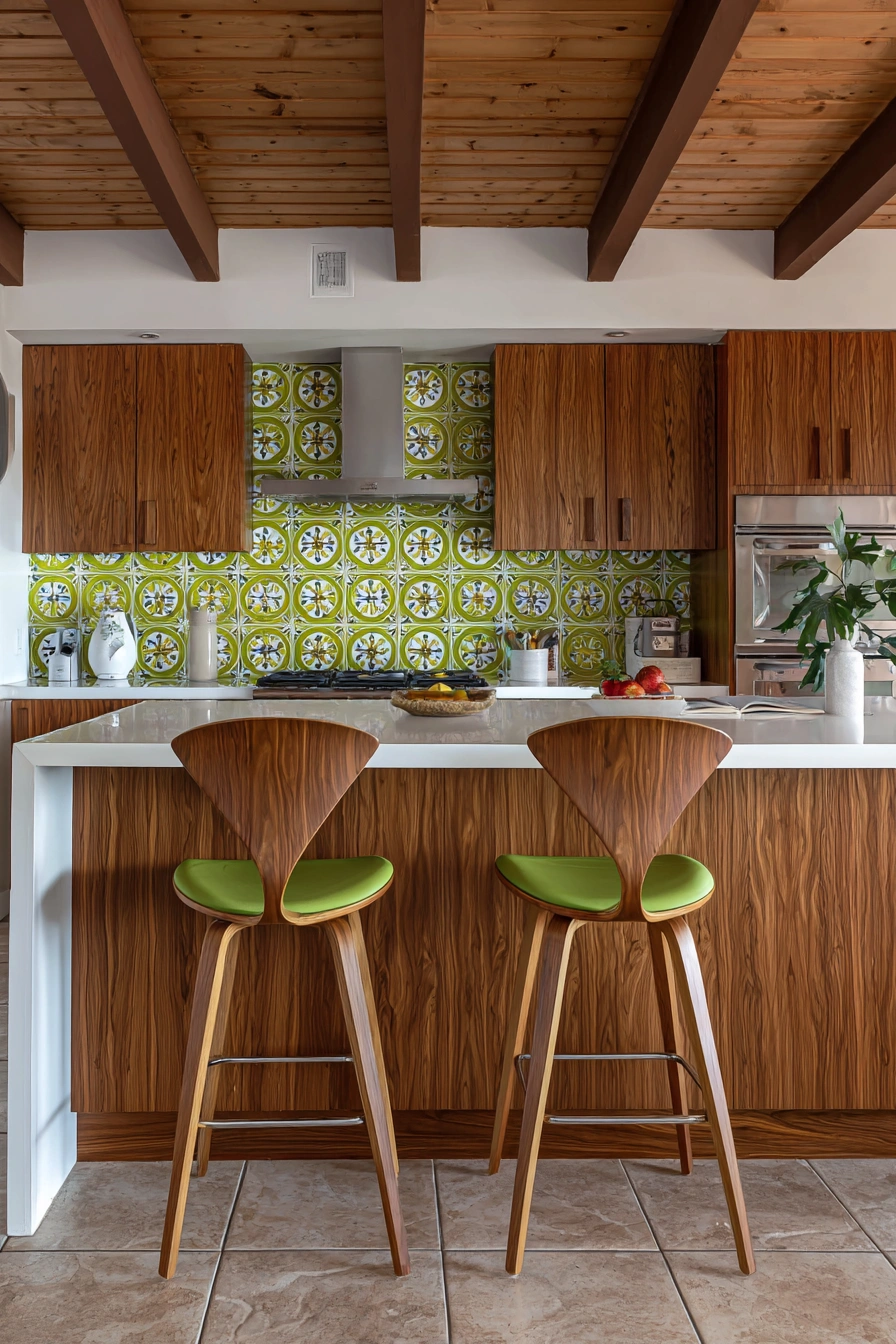 Iconic Mid-Century Kitchen Statement