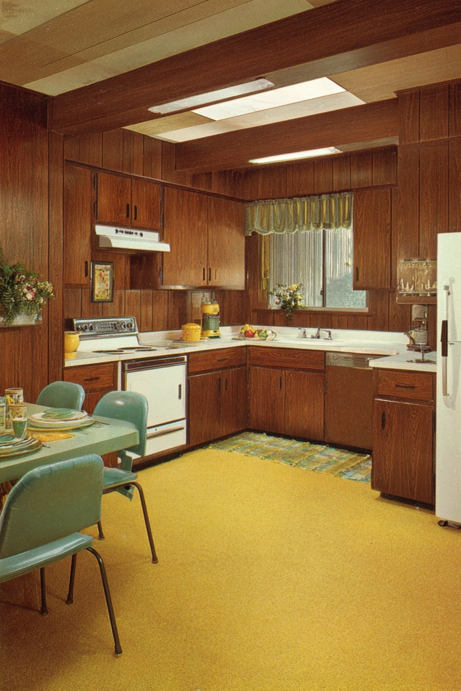 Vintage Mid-Century Kitchen Charm