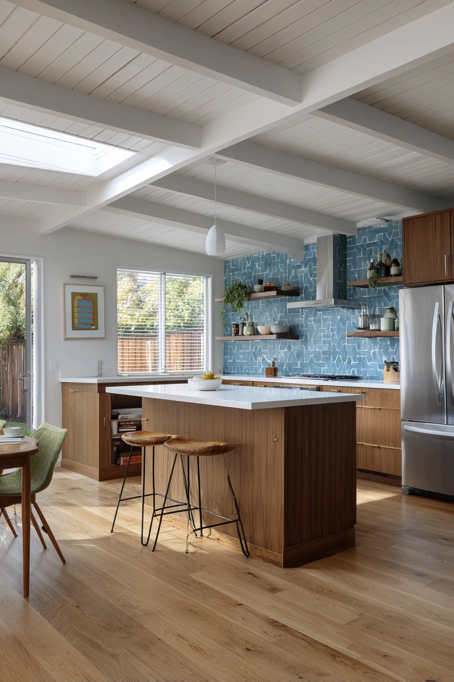 Bright Mid-Century Kitchen Refresh