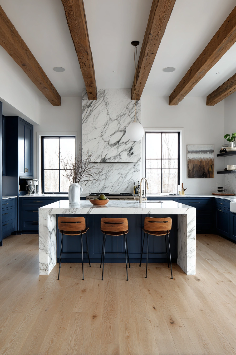 Modern Mid-Century Kitchen Elegance
