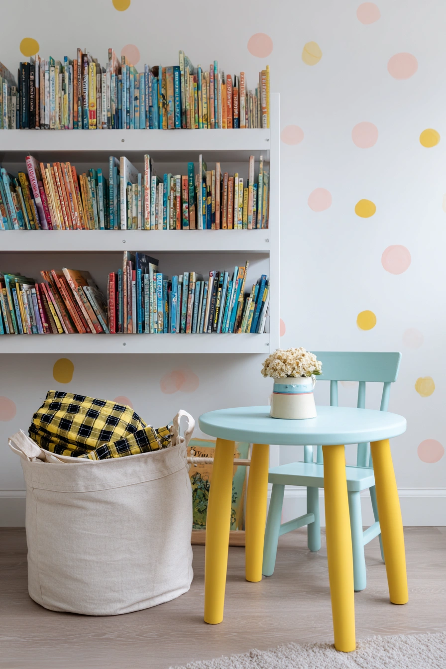 Playful IKEA Reading Nook