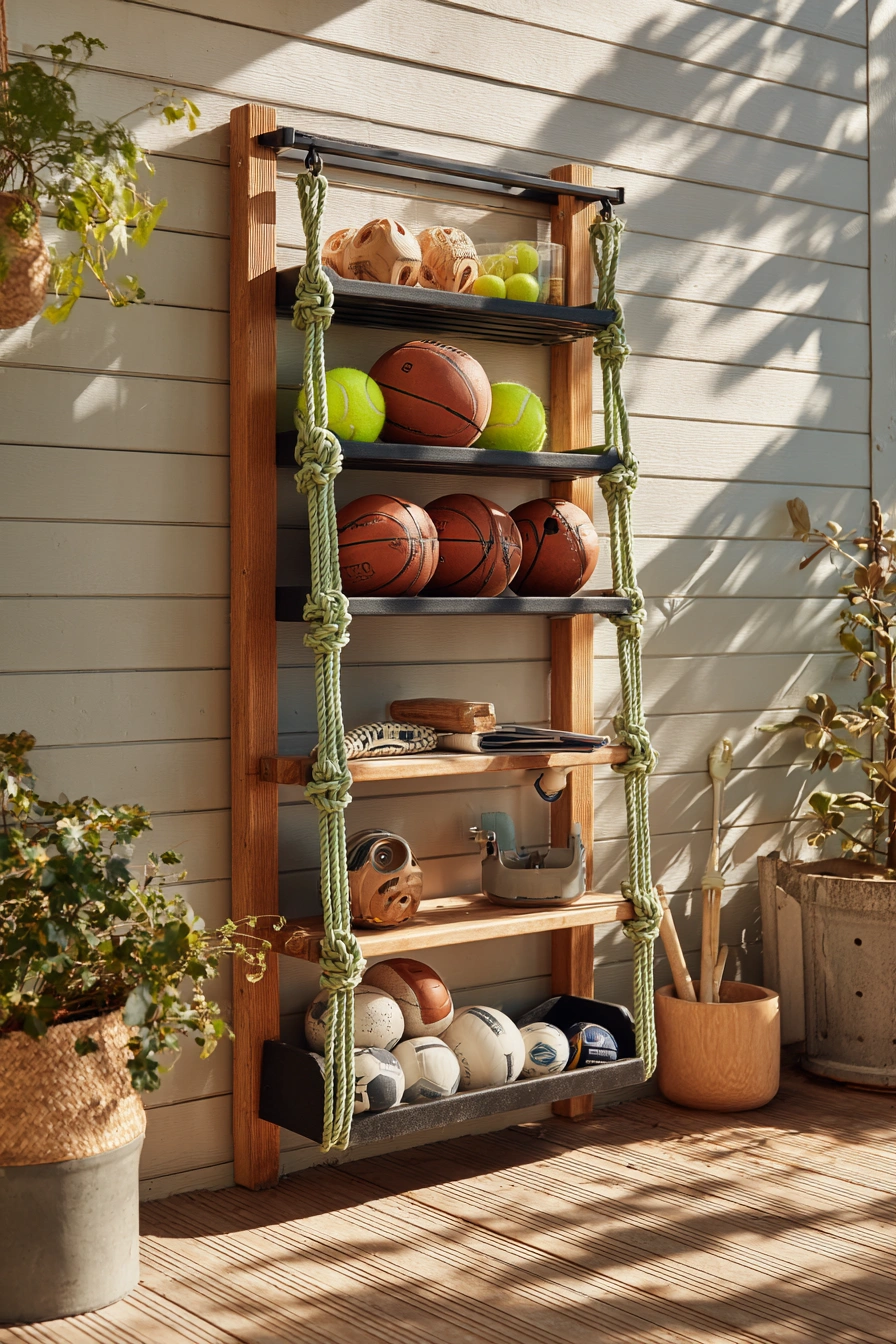 Smart IKEA Sports Gear Storage