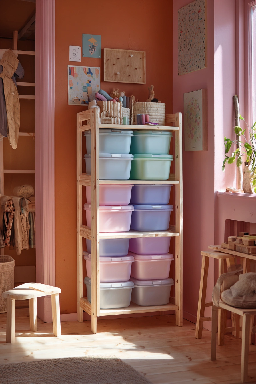 Soft Pastel IKEA Toy Storage