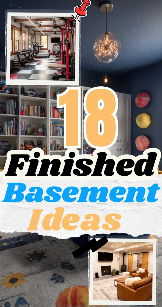 18 Finished Basement Ideas for a Multi Functional Space