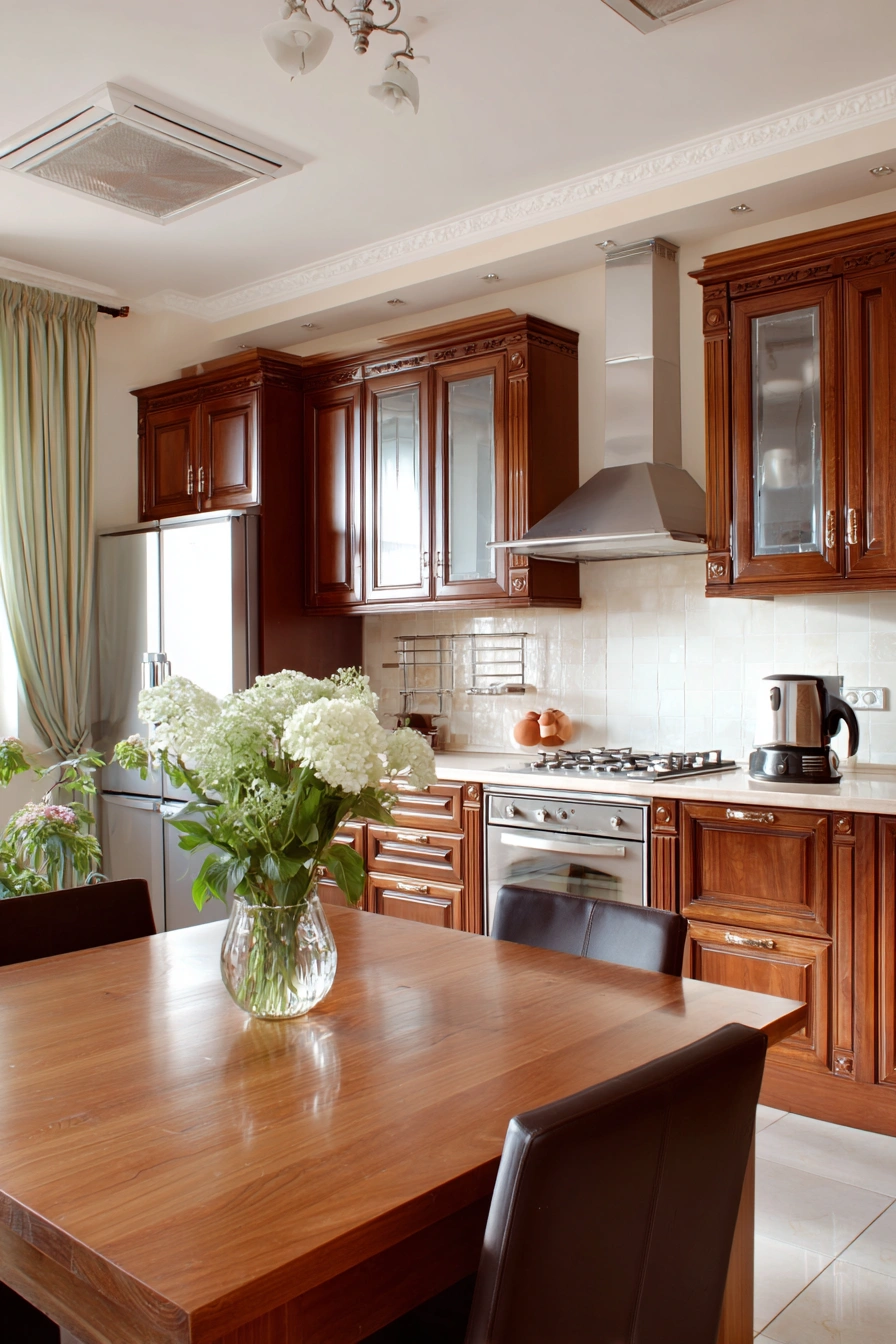 Classic Wood Kitchen Refinement