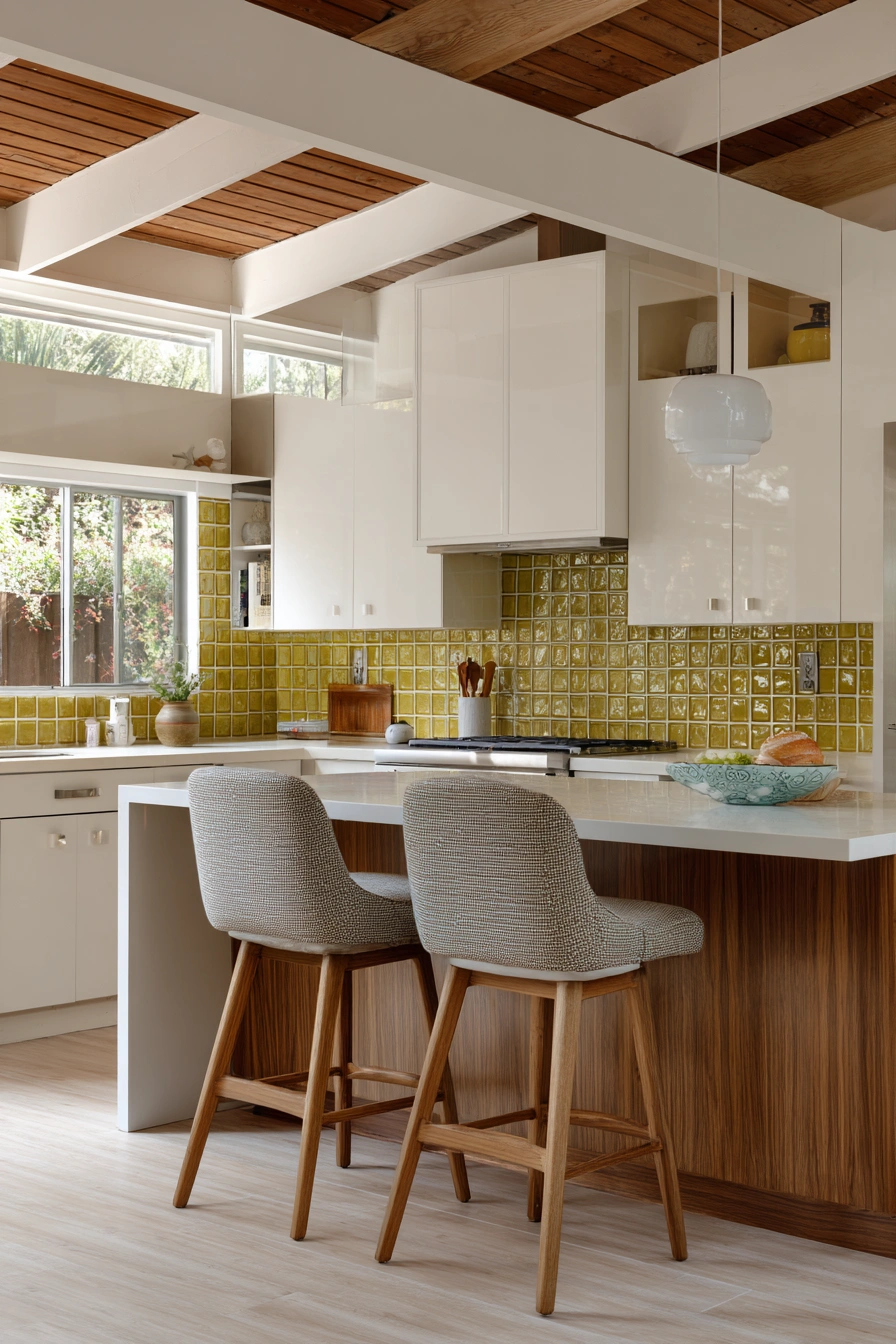 Warm Modern Kitchen Harmony