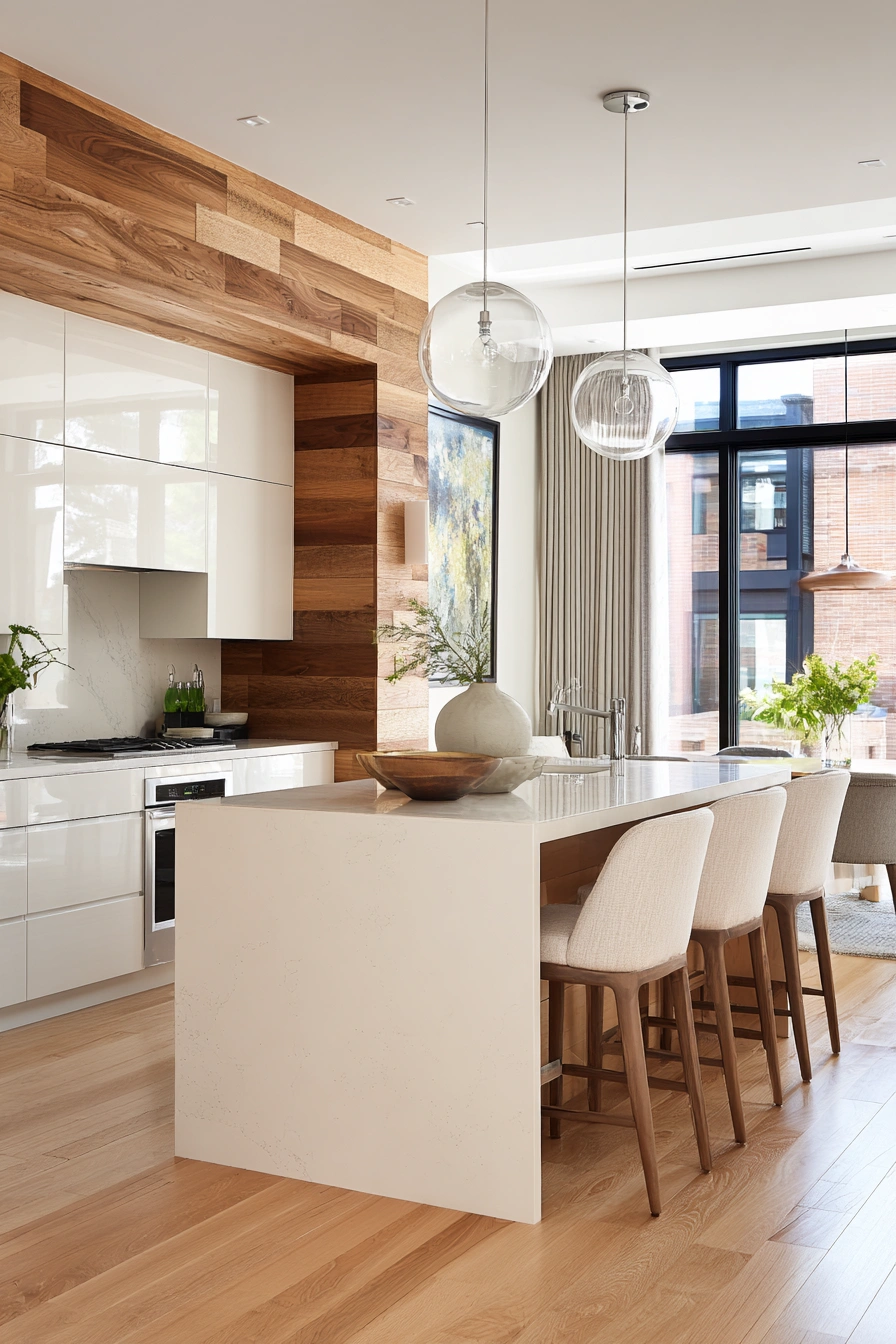 Modern Wood Kitchen Balance