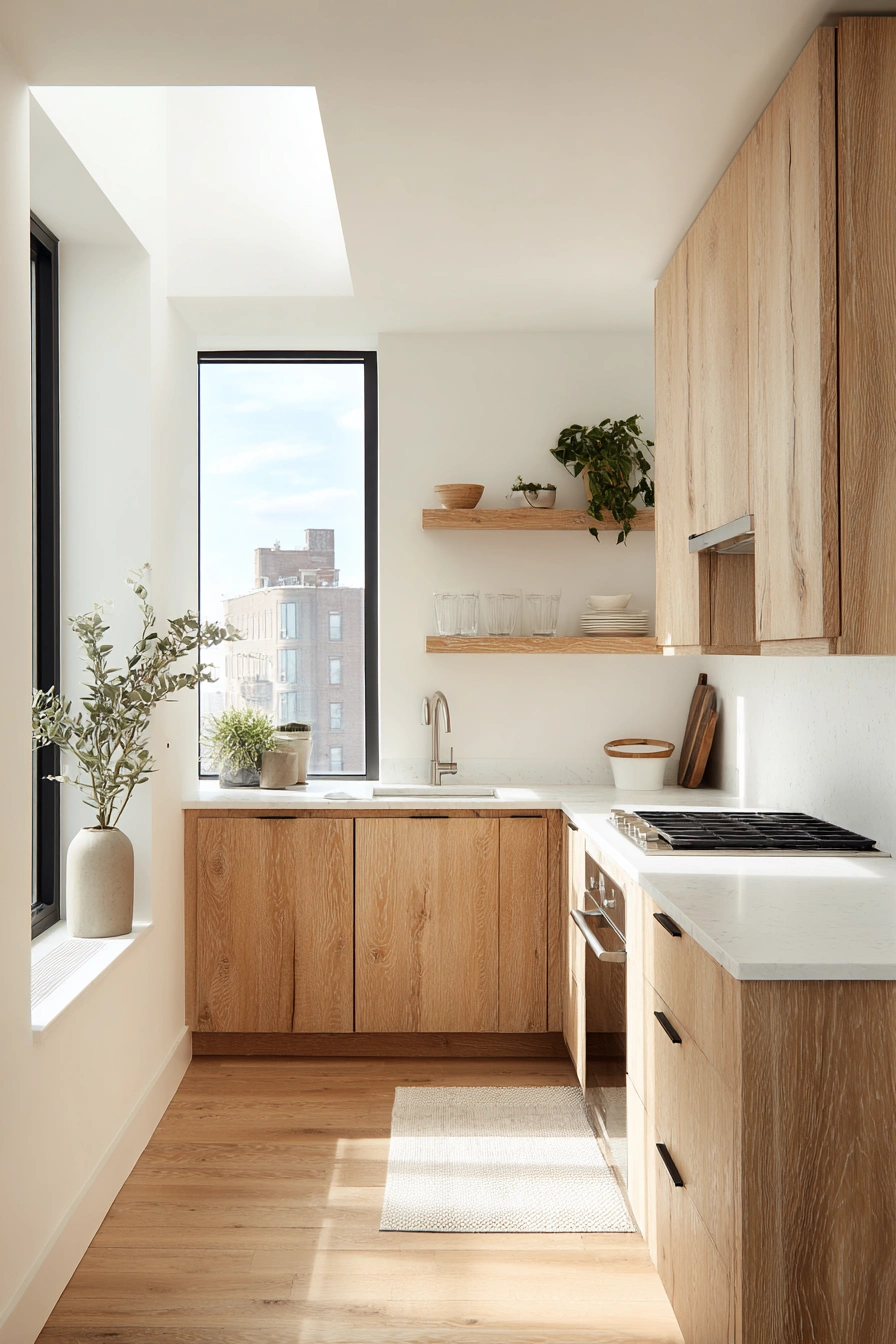 Minimal Wood Kitchen Calm