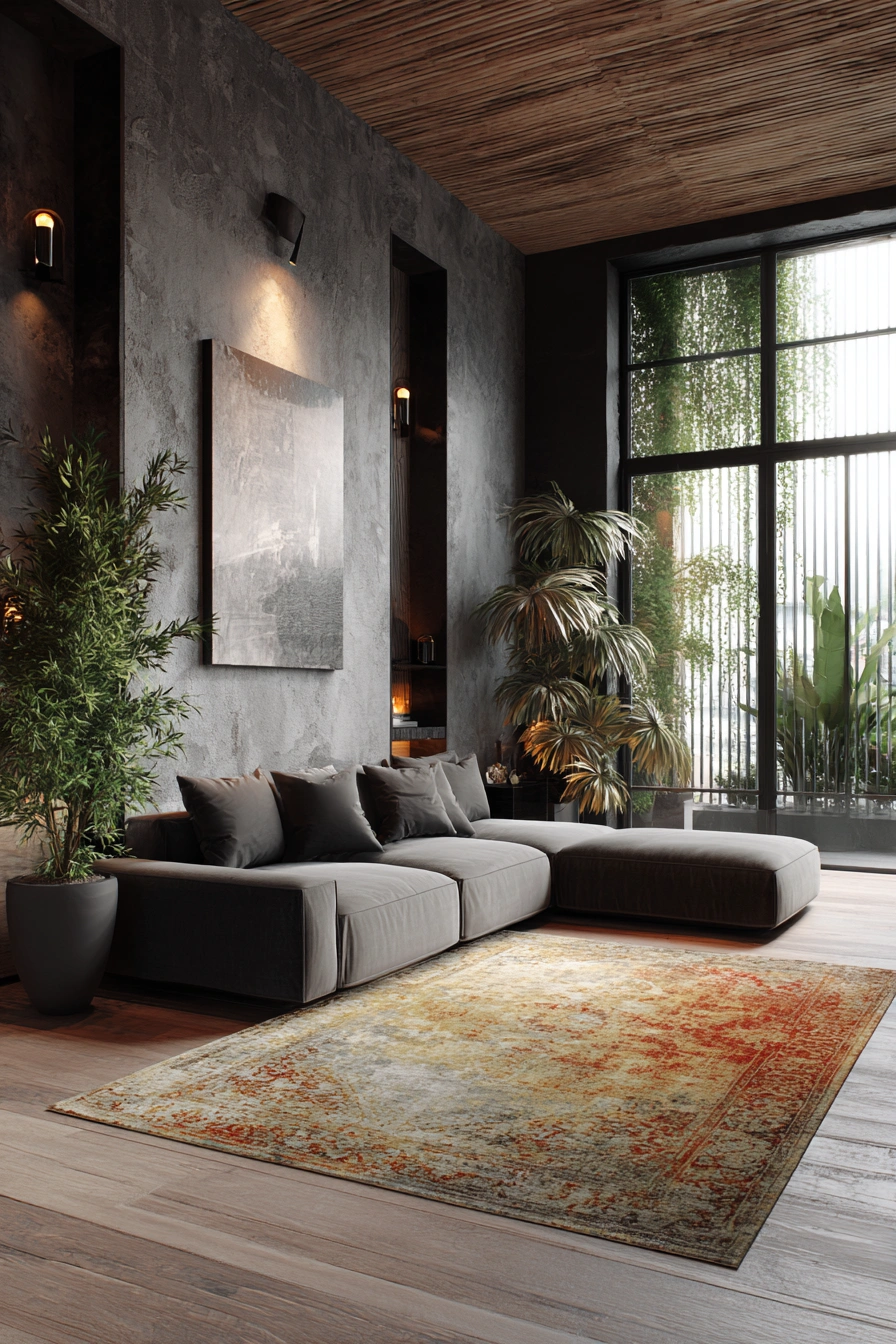 Airy Scandinavian Living Room Escape