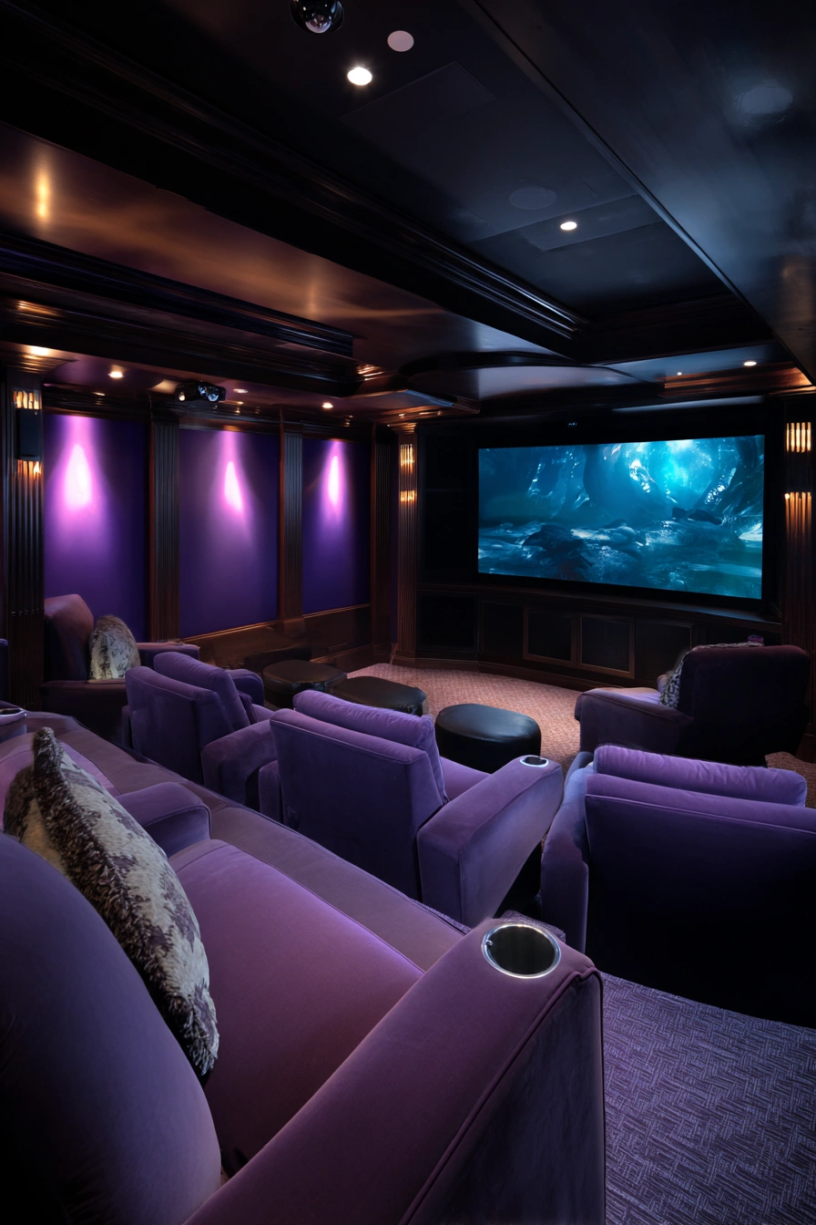 Luxury Home Theater Experience