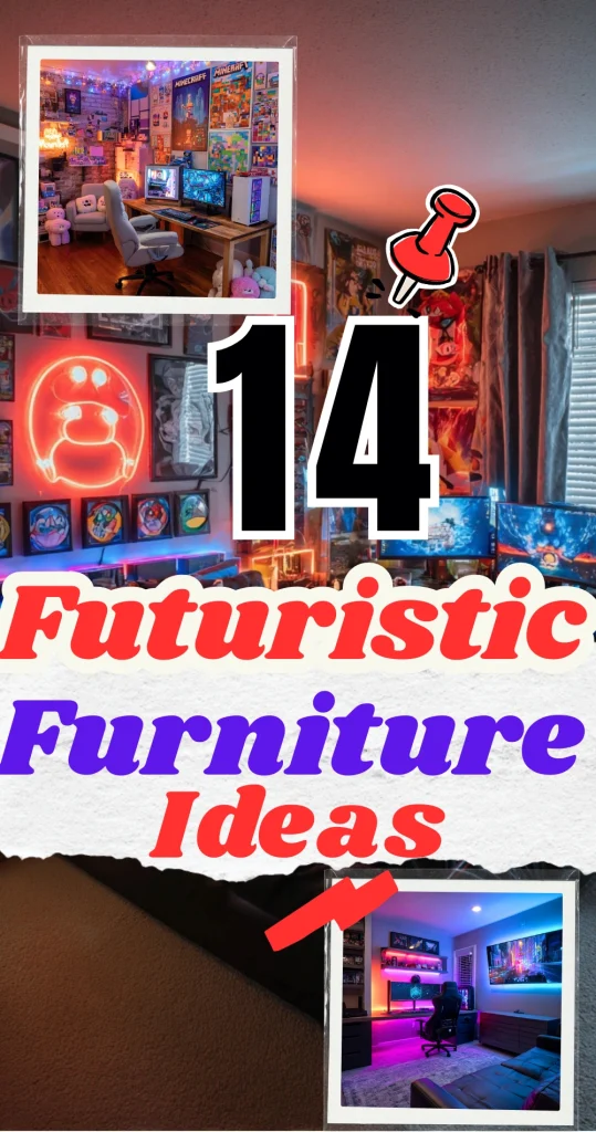 14 Futuristic Furniture Ideas for Game Rooms