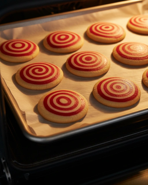Peppermint Swirl Cookies