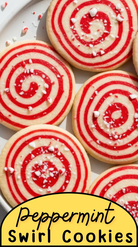 Peppermint Swirl Cookies