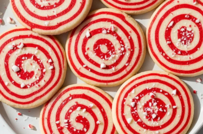 Peppermint Swirl Cookies