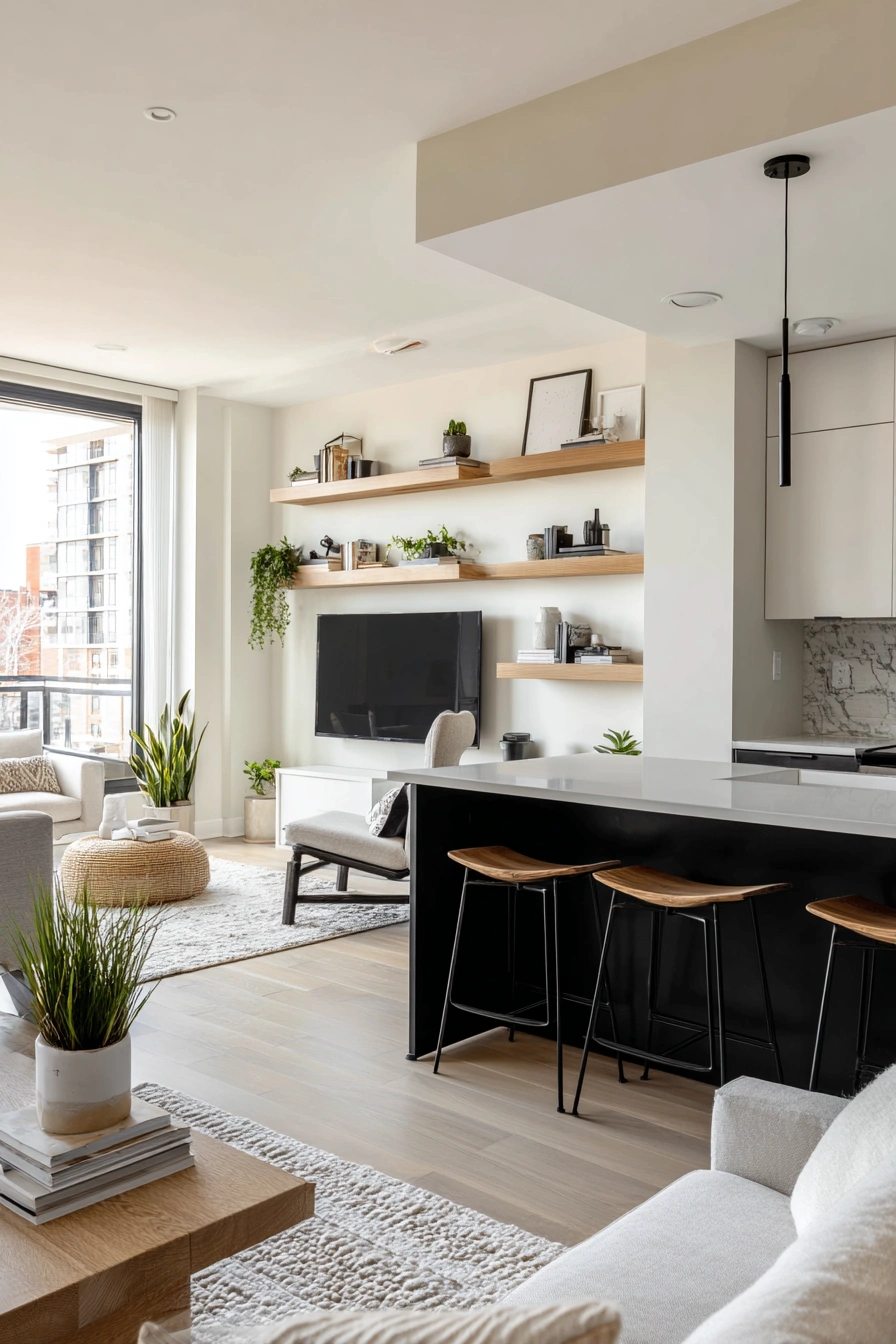 Modern Cozy Open Living Blend