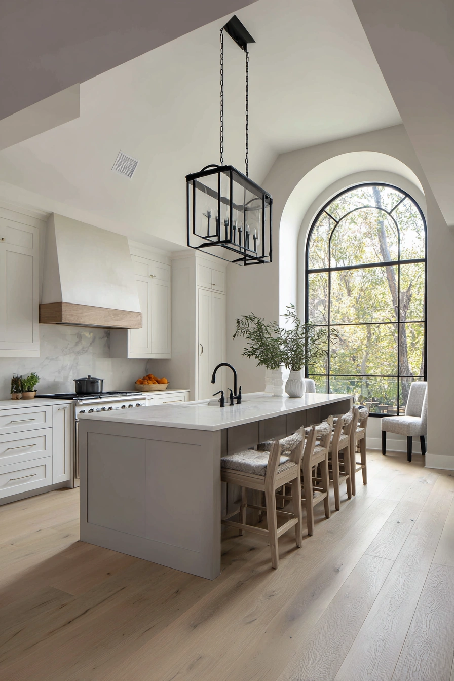 Timeless Cozy Kitchen Living Elegance