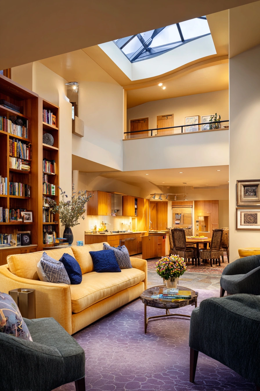 Warm Loft Living Kitchen Haven