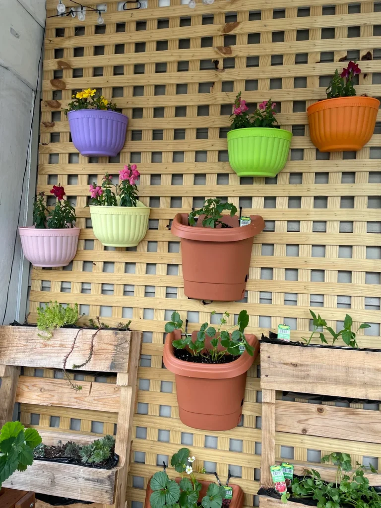 Floor protector for balcony privacy