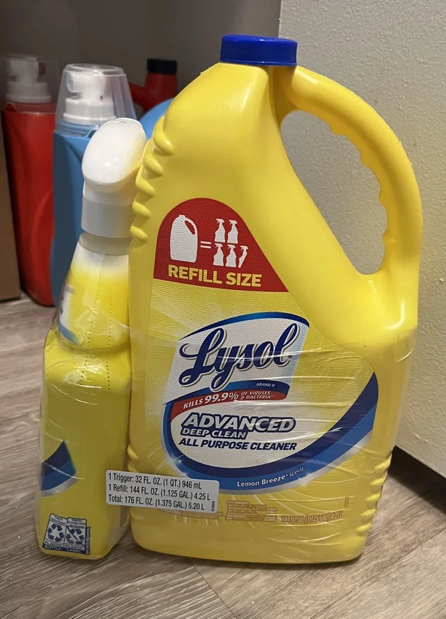 Magic Cleaning Sprays Lysol Advanced Deep Clean