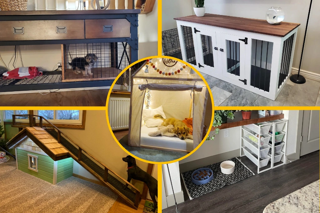 Room With Dog Crate Ideas That Still Feel Aesthetic