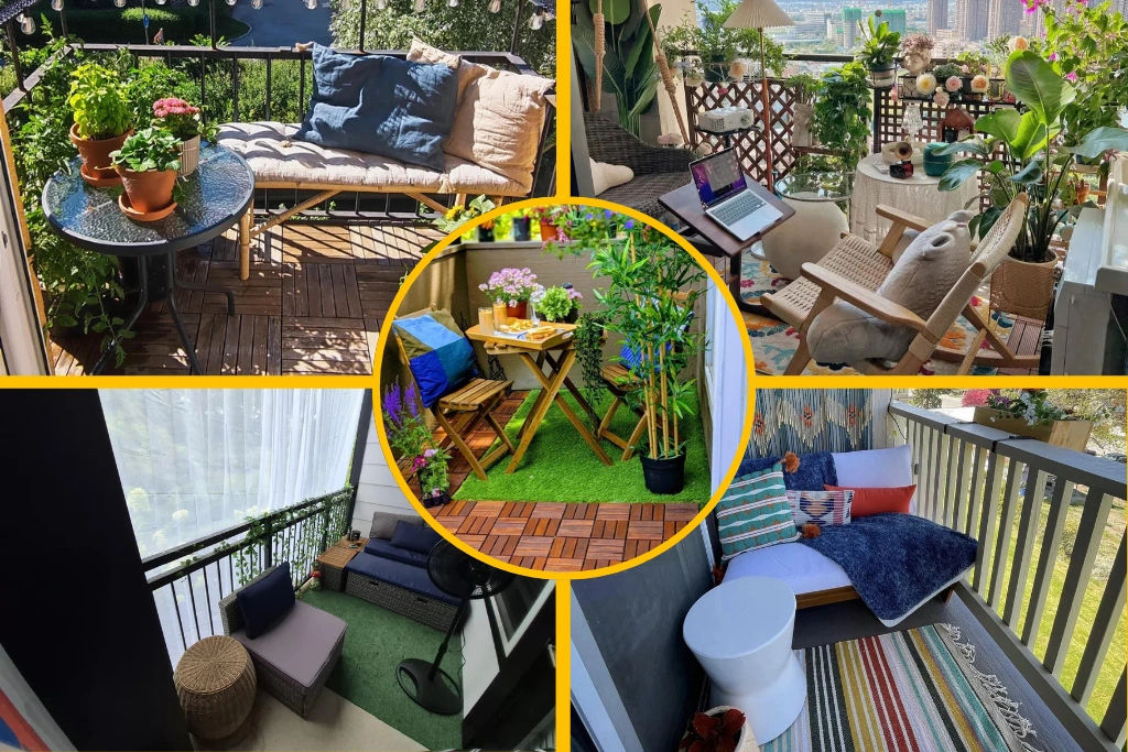 15 Genius Small Balcony Design Ideas for Tiny Outdoor Spaces